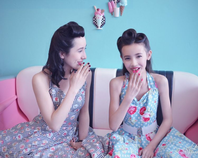 vintage children's mini makeover and photoshoot