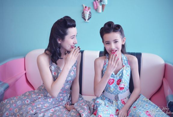 vintage children's mini makeover and photoshoot