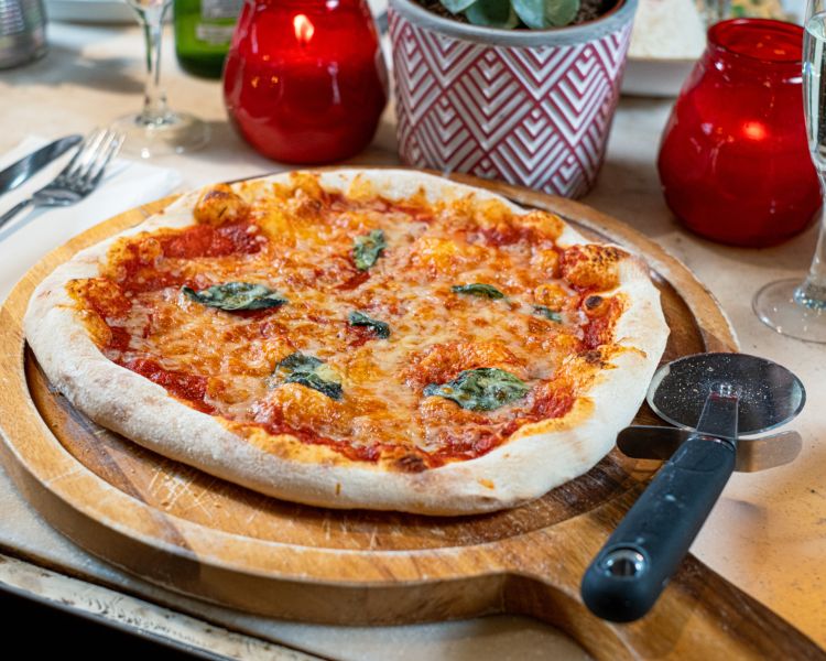 Pizza at revolution bars