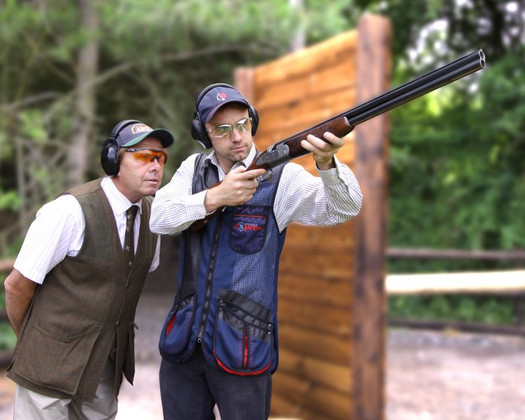 private clay pigeon shooting experience for two