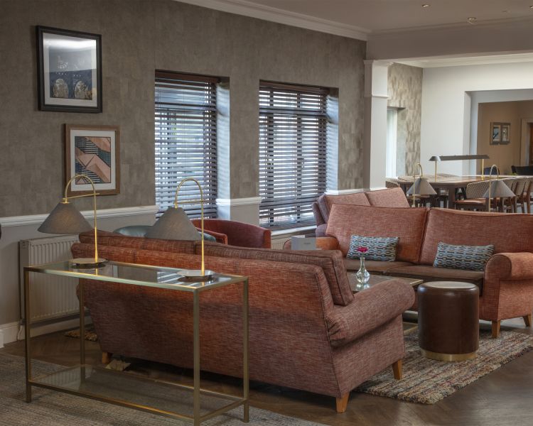 Lounge bar of q hotels oxford belfry