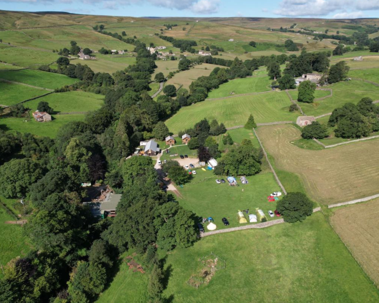 Arial View of How Stean Gorge