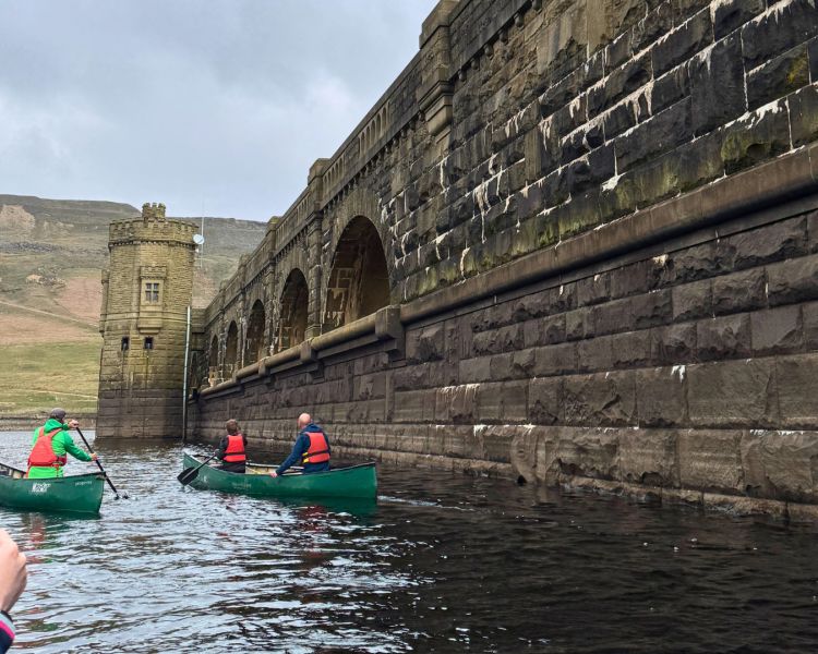 How stean half day canoeing scenic