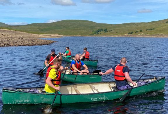 How stean canoeing