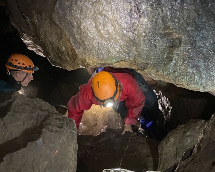 How stean caving