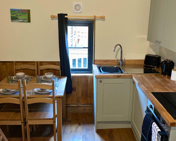 How stean cabin interior