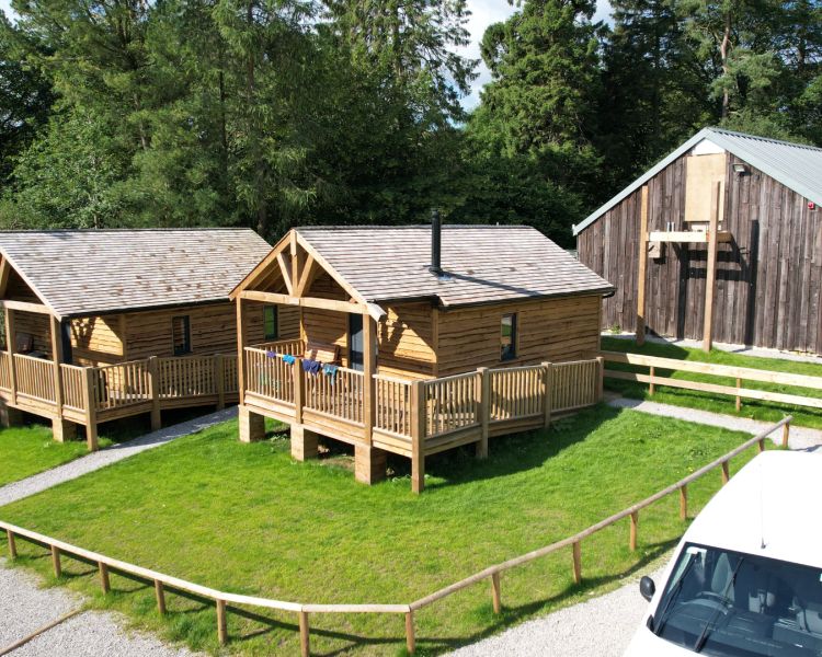 How stean cabins high view