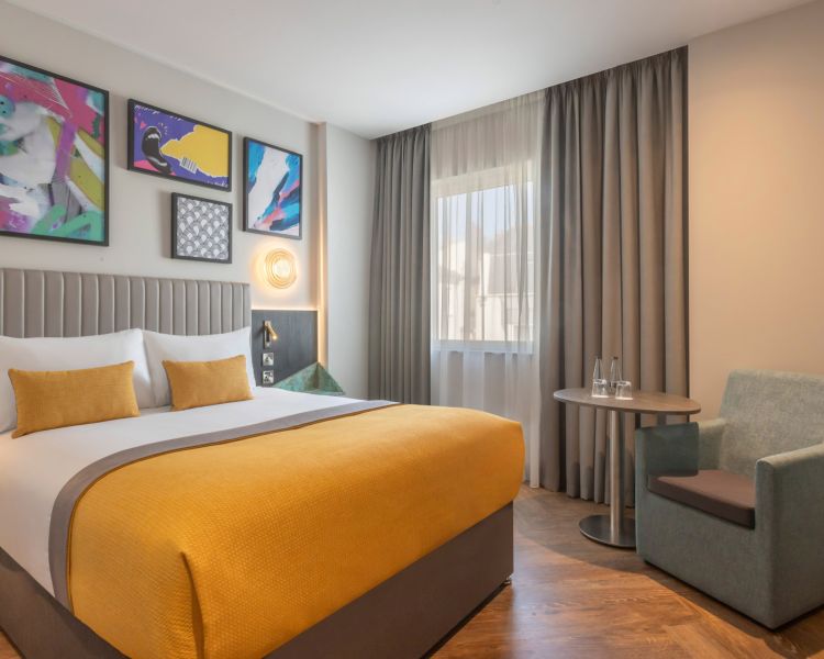 Double room at the maldron hotel in brighton