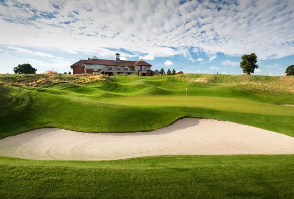 Golf green at the oxfordshire golf and spa hotel