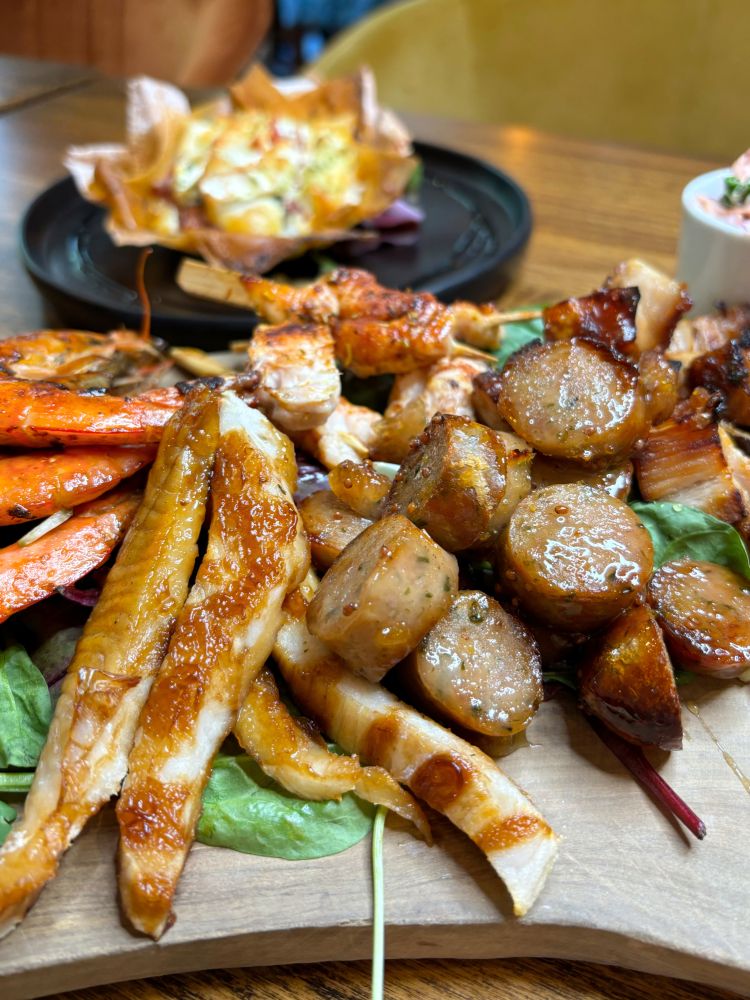 Nibbles platter close up
