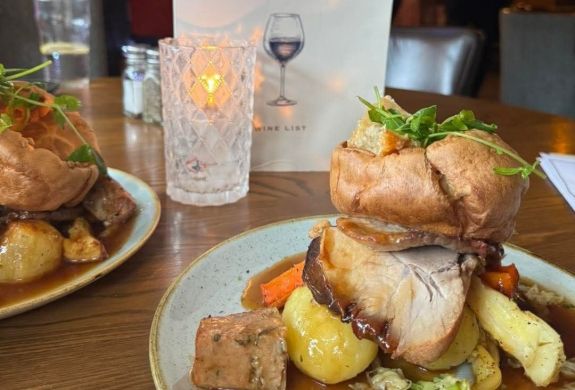 Sunday roast and the sun inn menu