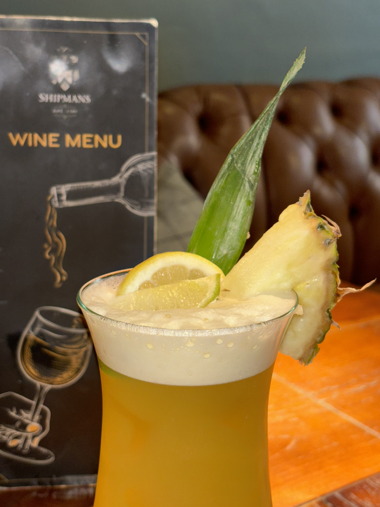 Bottomles brunch cocktail close up