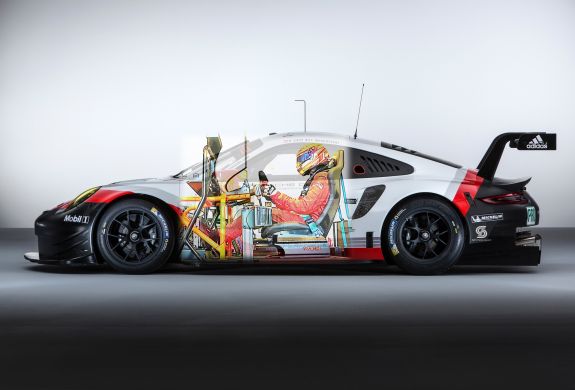Driving sim porsche gt3