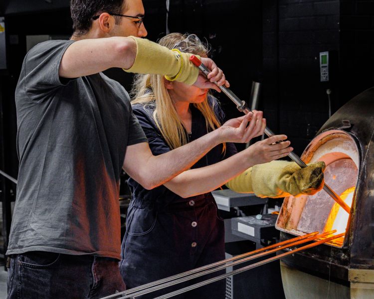 private glass blowing experience day