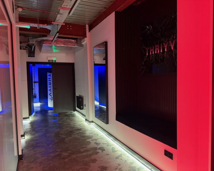 Corridor in the thriyv clinic in manchester