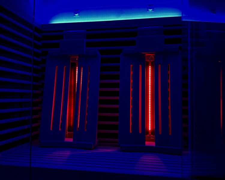 The infrared sauna at thriyv clinic