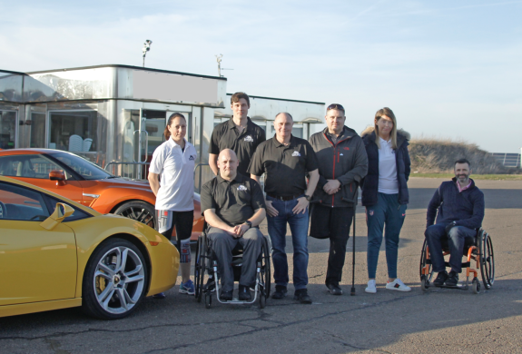 adapted supercar driving experience with ablenet