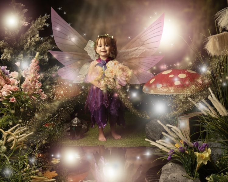 professional fairy photoshoot