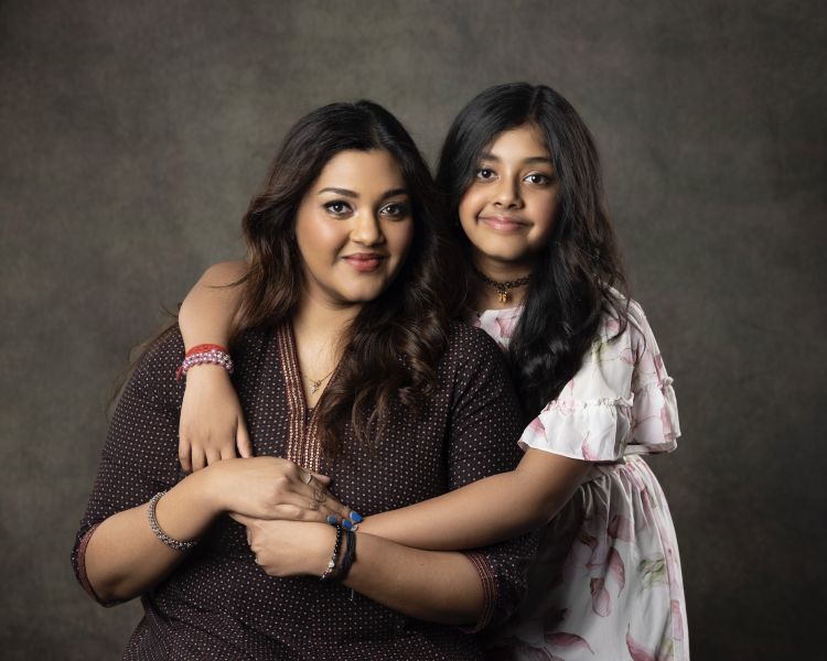 catwalk mother and daughter photoshoot