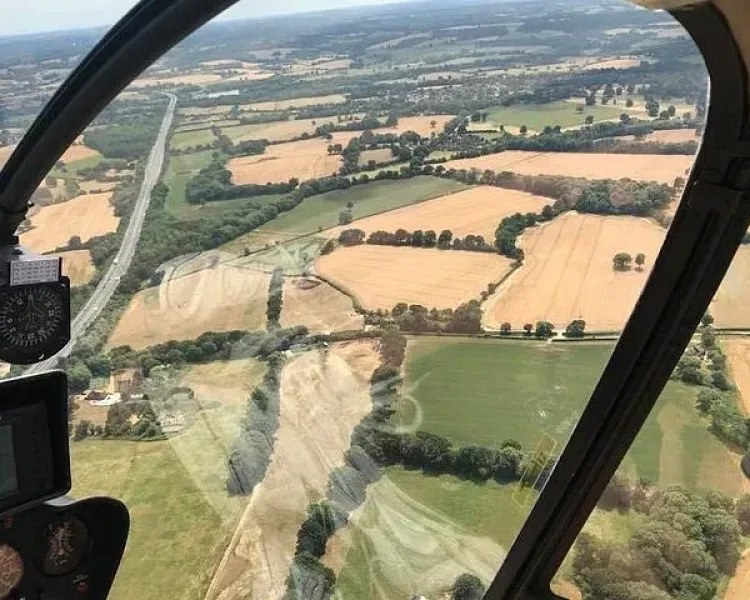 15 minute pathfinder helicopter flight experience over surrey