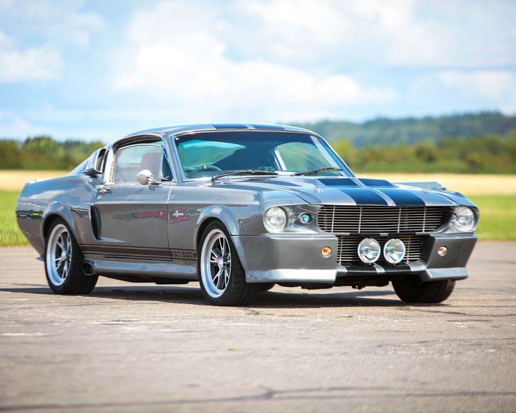 a classic car on a track as part of a driving experience day