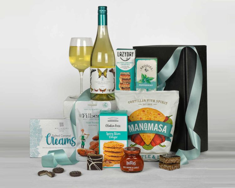 Gluten Free Box with wine