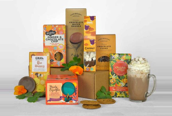Sustainable chocolate gift hamper