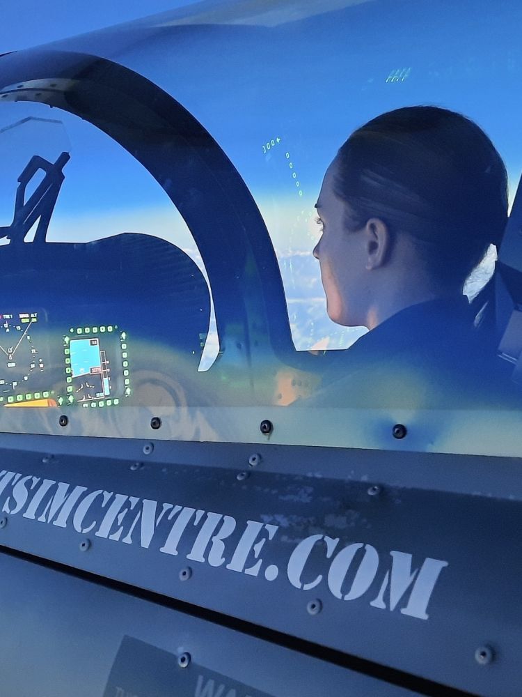 top gun fighter jet simulator experience