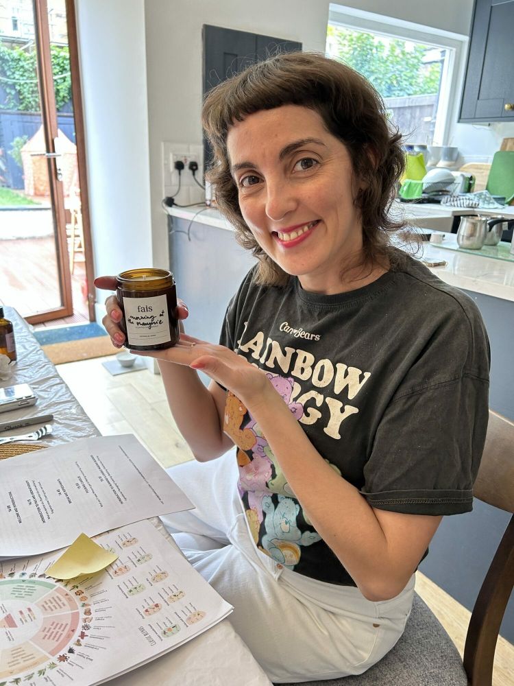 private vegan candle making workshop