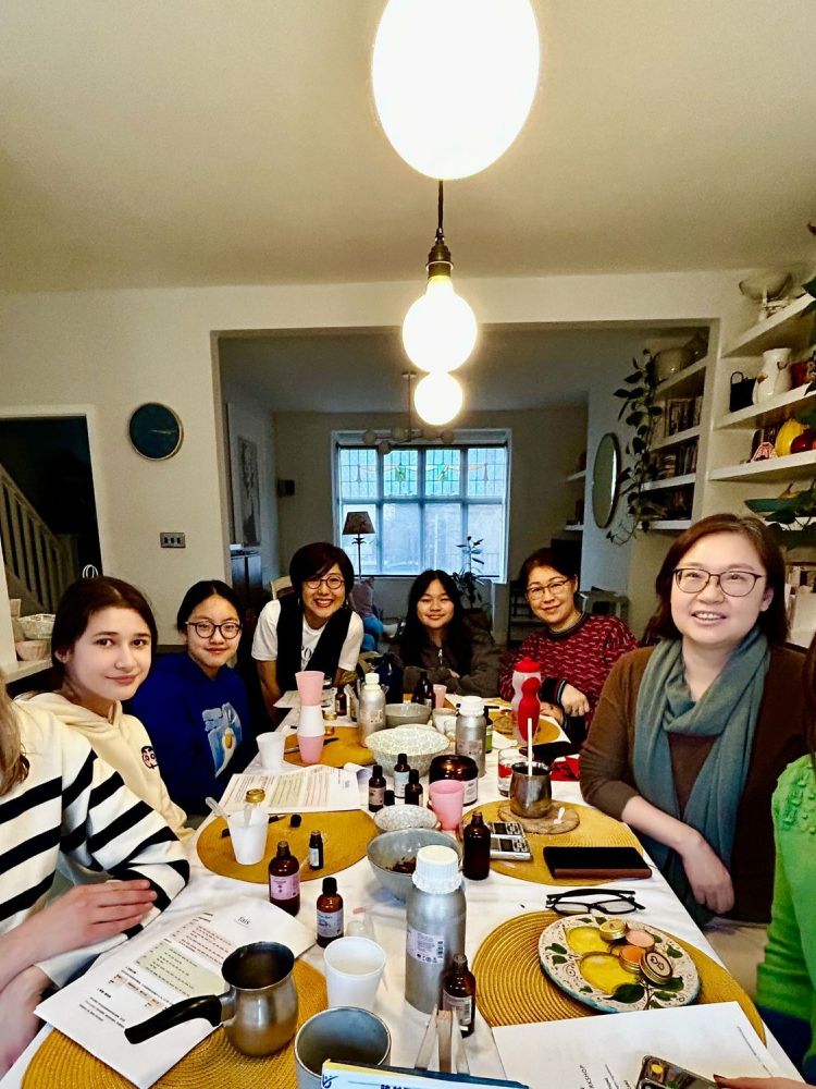 private vegan lip balm making workshop