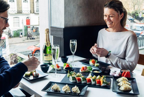 bottomless asian food brunch