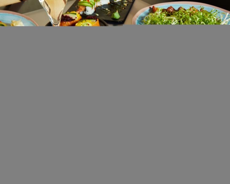 unlimited asian tapas and sushi