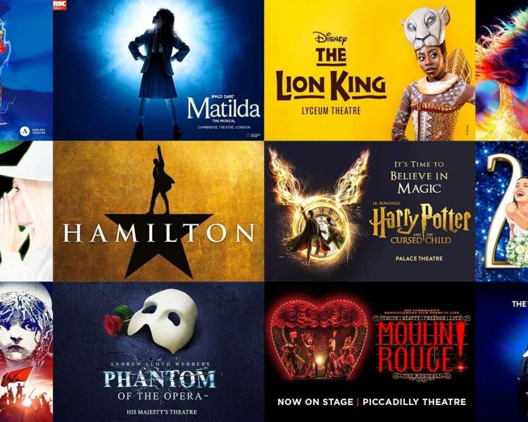 choice of theatre show collage