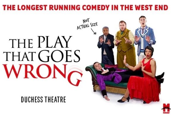 the play that goes wrong theatre show
