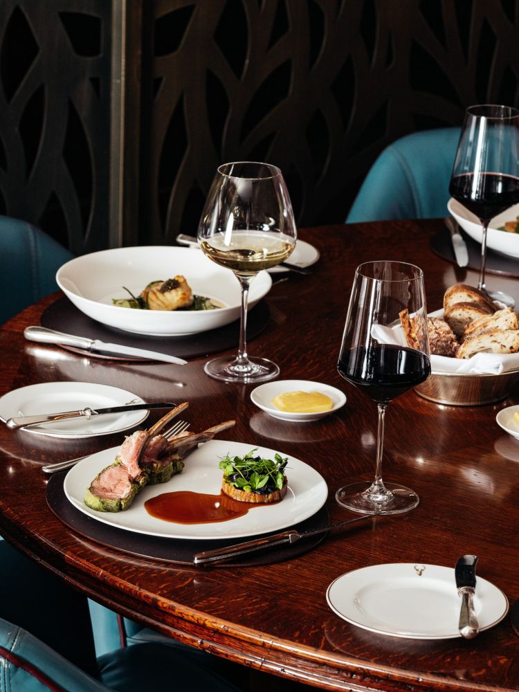 three course dinner with optional wine pairing at corrigan's mayfair