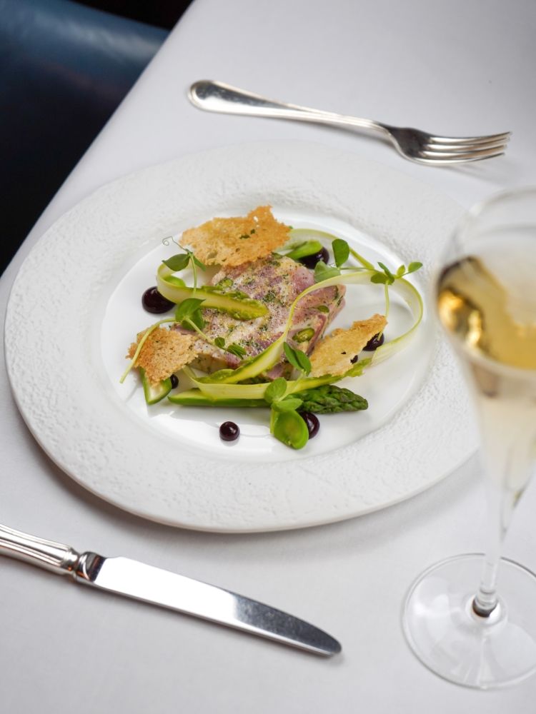 two course lunch with optional wine pairing at corrigan's mayfair