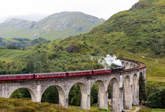 scottish highlands and jacobite steam train from edinburgh coach tour