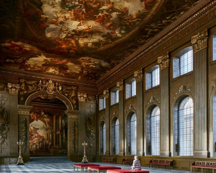 the old royal naval college entrance