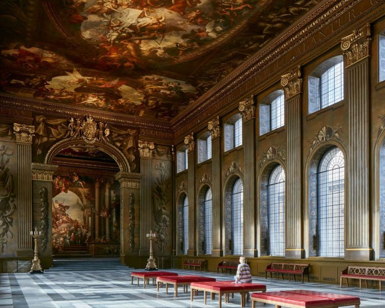 the old royal naval college entrance