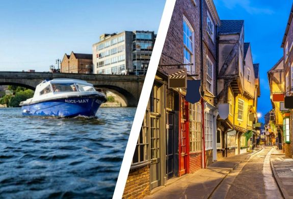 York short break for two with river boat hire
