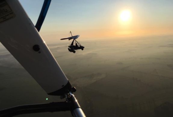 microlight flying experience in northamptonshire