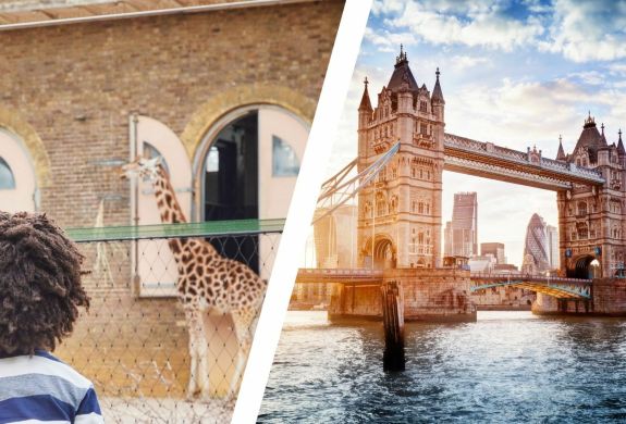 London city break with tickets to london zoo