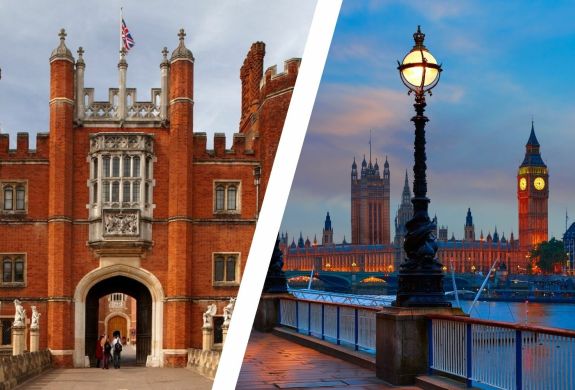 London city break for two with tickets to hampton court palace