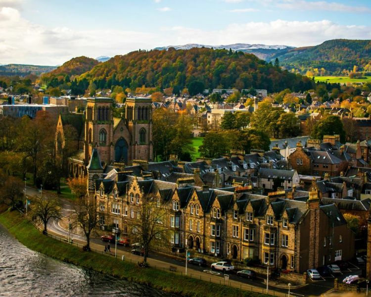 Inverness in Scotland
