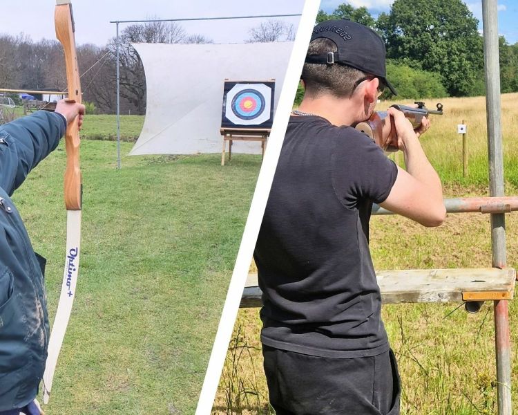 Archery and air rifle experience