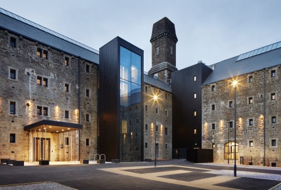 front of the bodmin jail hotel