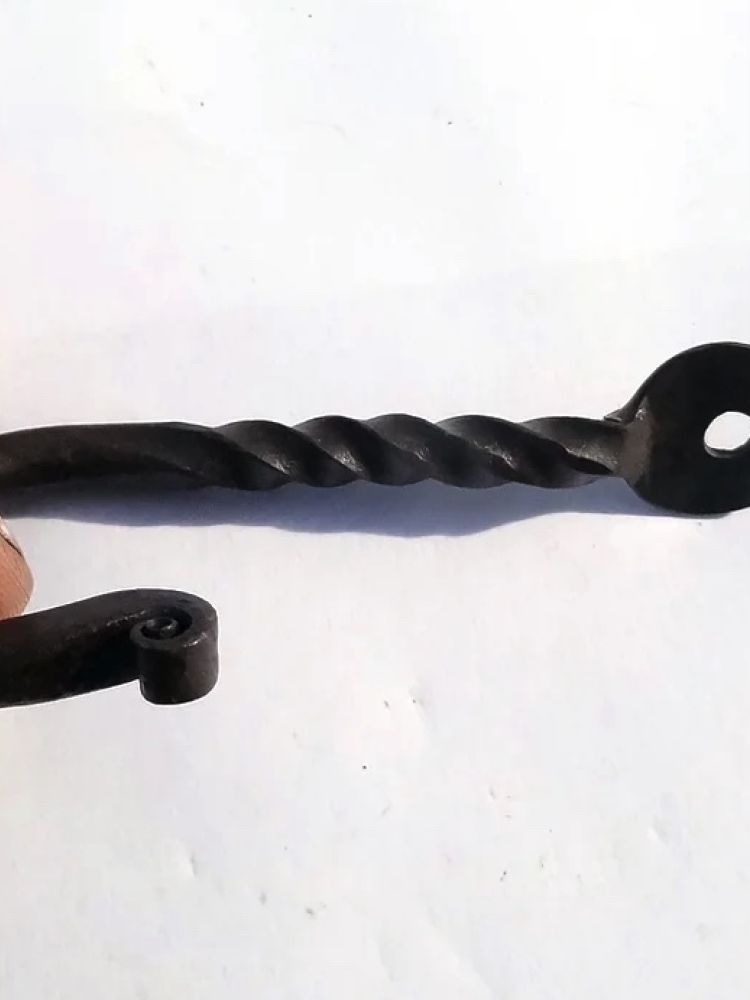 hook made on a 3 hour blacksmithing taster session