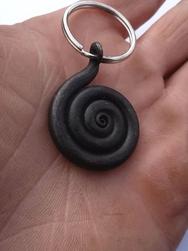 keyring made on a 3 hour blacksmithing taster session