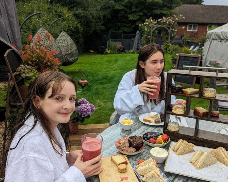 Teen afternoon tea