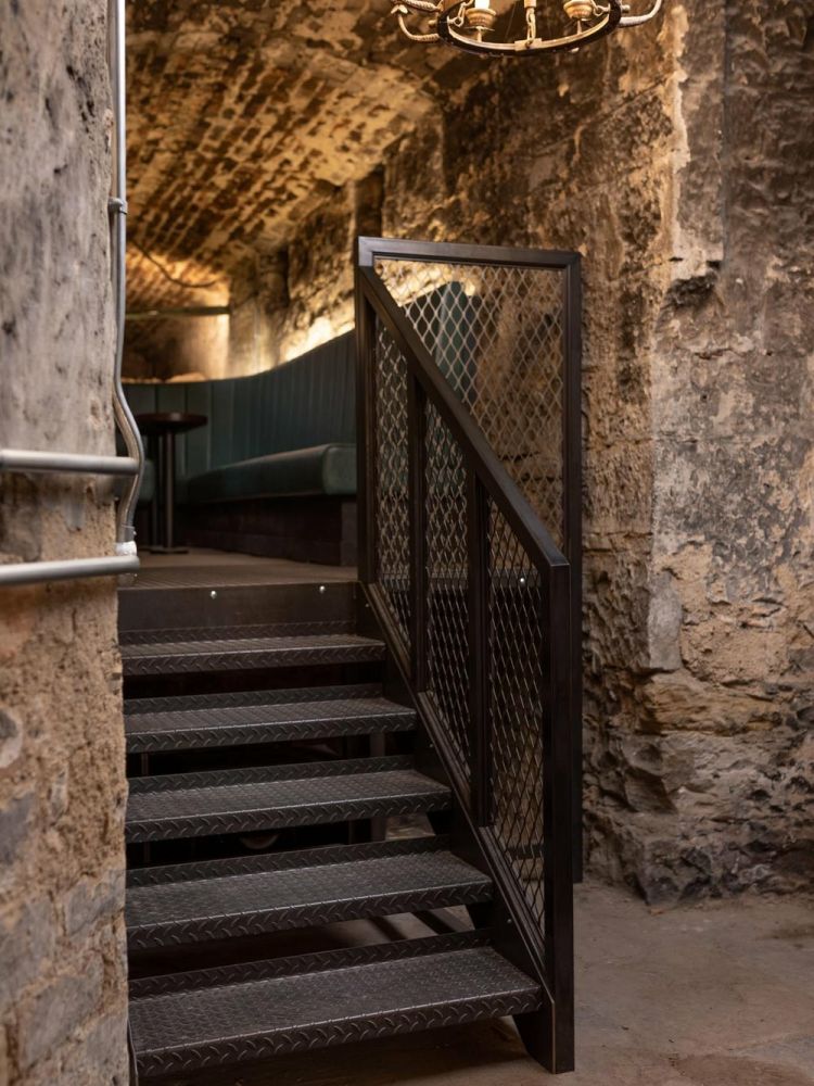 staircase into the school of magic in edinburgh